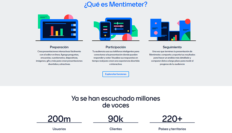 Preguntas y Respuestas en Vivo - Mentimeter